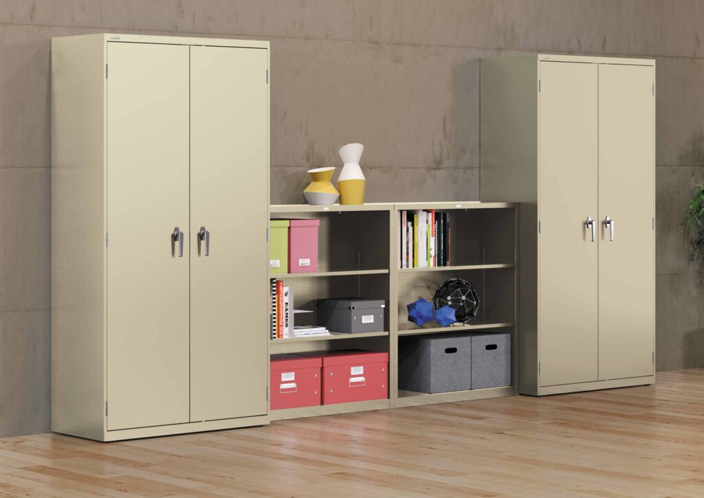 Storage units and shelves