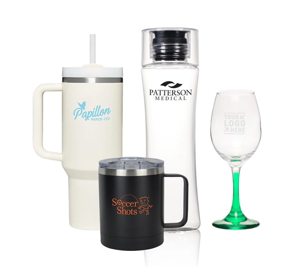 Custom drinkware